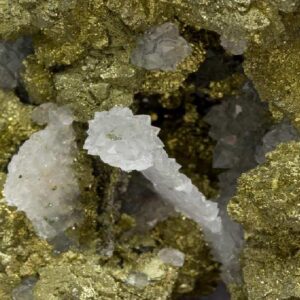 Chalcopyrite with Quartz