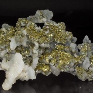 Chalcopyrite with Quartz