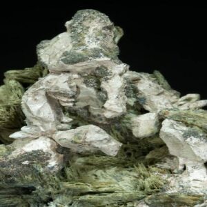 Silver with Actinolite