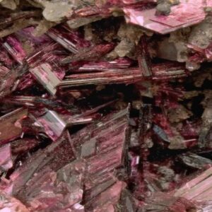 Erythrite with Quartz